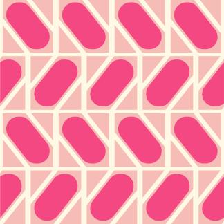 Illustration of hot pink pills on a light pink background by Marigotie on Unsplash